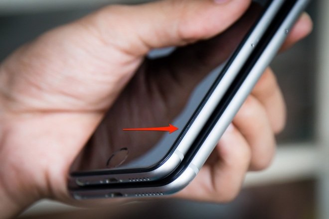 Iphone 6 plus bị hở màn hình- Nên làm gì ?