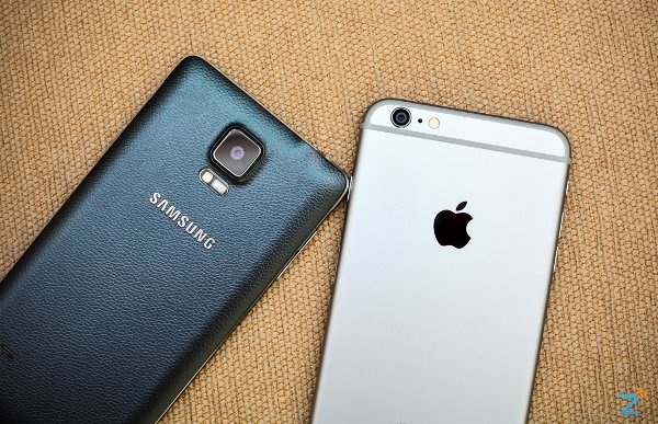 So sánh chi tiết 2 mẫu phablet cao cấp nhất: Galaxy Note 4 và iPhone 6 Plus