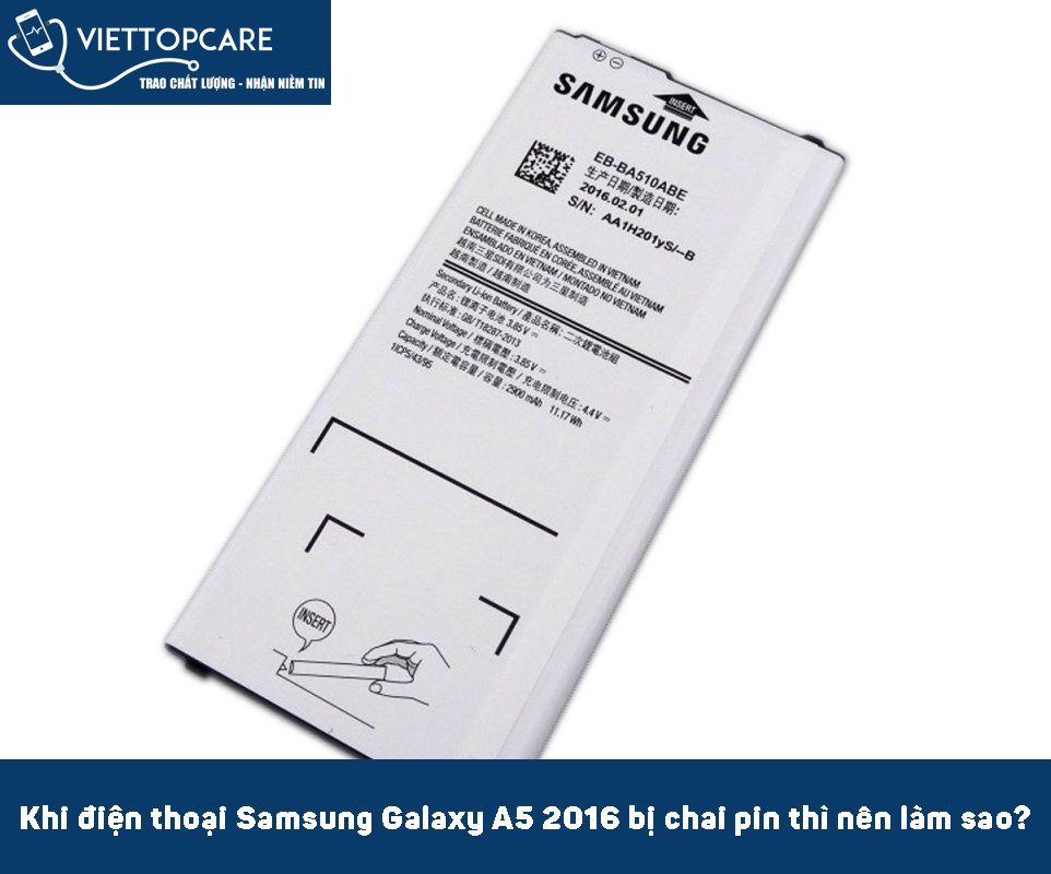 Thay pin Samsung Galaxy A5 2016-1