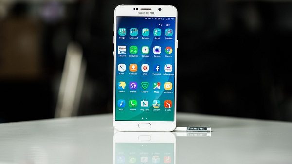Khắc phục Samsung Galaxy Note 5 bị sọc màn hình nhanh chóng