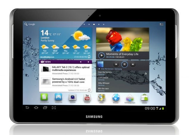 Thay mặt kính cảm ứng Samsung Galaxy Tab 2 10.1 ( P5100 )