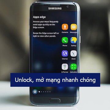 Dịch vụ unlock, mở mạng Samsung Galaxy S7 Edge