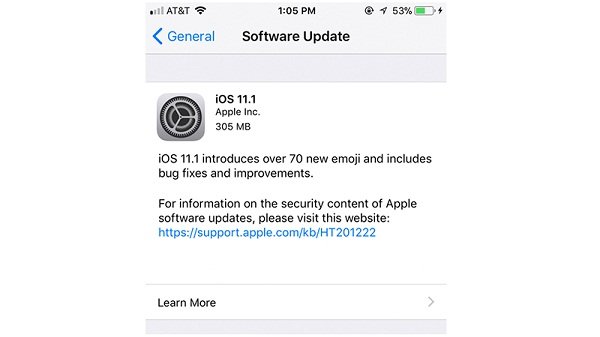 Bạn đã biết cách cập nhật iOS 11.1 chính thức để pin ổn như iOS 10?