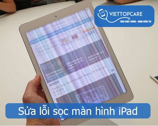 Sửa chữa iPad bị sọc màn hình nhanh chóng