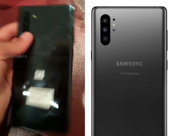 Rò rỉ hình ảnh Samsung Galaxy Note 10+ xác nhận thay đổi thiết kế của máy 3