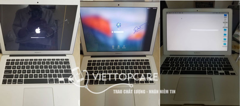 MacBook air 2015 thay màn hình