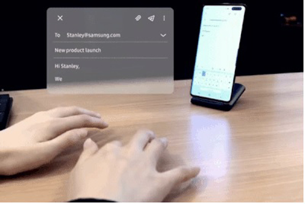 Bàn Phím Tàng Hình Đã Xuất Hiện Từ Nhà Sản Xuất Samsung